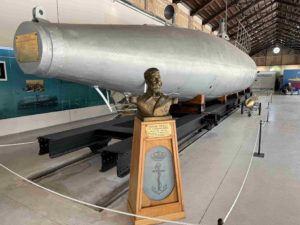 Submarino Isaac Peral en Cartagena, inspiración de un videojuego
